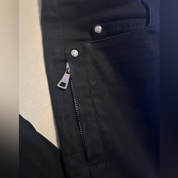 BALMAIN black skinny moto denim jeans - Picture 3 of 13